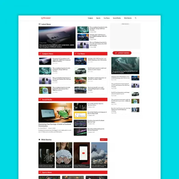 GP Newspaper – News Website Templates For GeneratePress