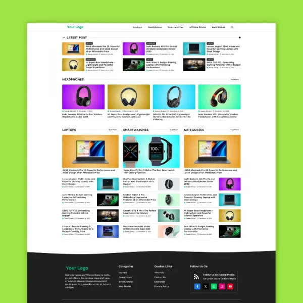 GP Affiliate - Affiliate Blog Website Template for GeneratePress