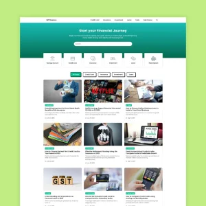 GP Finance - Finance Blog Website Templates For GeneratePress