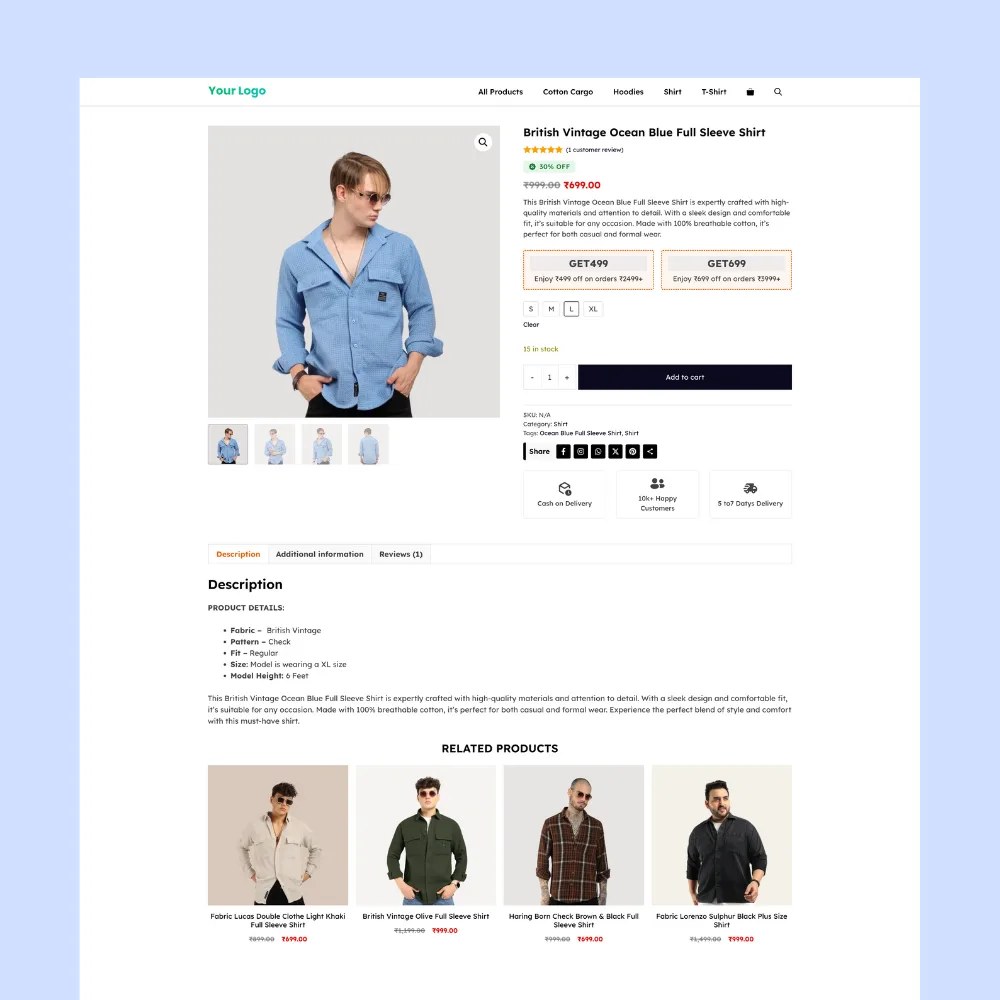 GP Fashion – Fashion WooCommerce Template For GeneratePress - Image 2